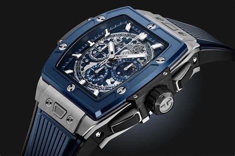 Hublot Spirit of Big Bang Titanium Blue Chronograph 